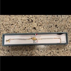 Mia Fiore 18K Gold Plated Pearl Bracelet RARE